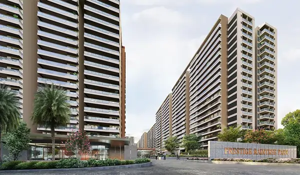 Prestige Evergreen Front Apartment View Prestige Evergreen Entrance Apartment View