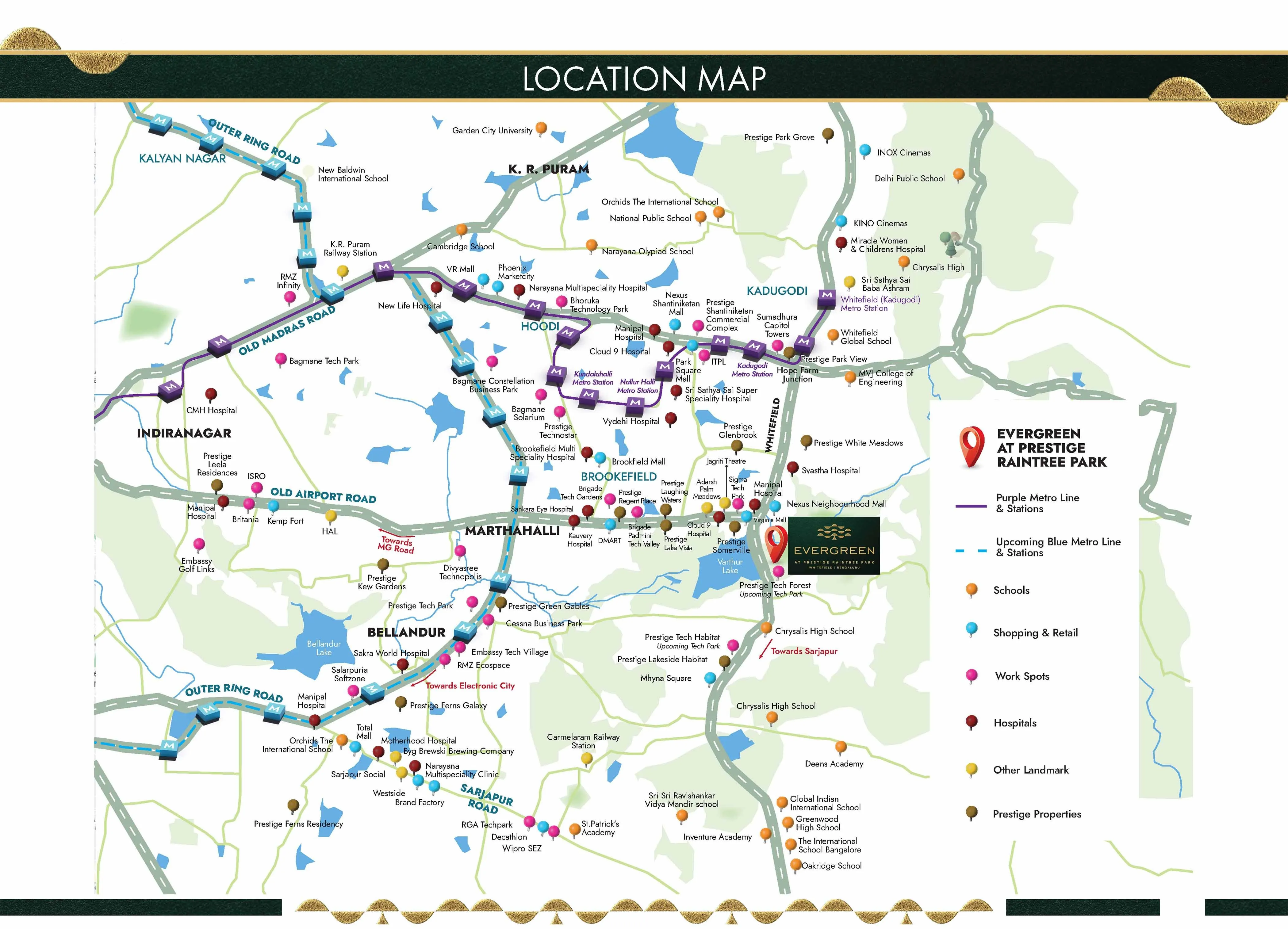 Prestige Evergreen Master Plan