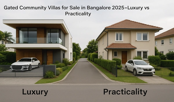 Gated Community Villas for Sale in Bangalore 2025-Luxury vs Practicality Gated Community Villas for Sale in Bangalore 2025-Luxury vs Practicality