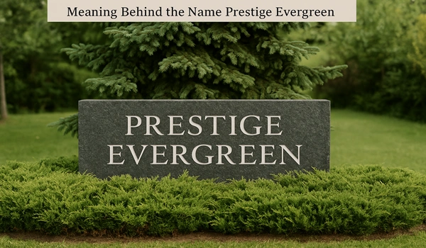 Meaning Behind the Name Prestige Evergreen Meaning Behind the Name Prestige Evergreen