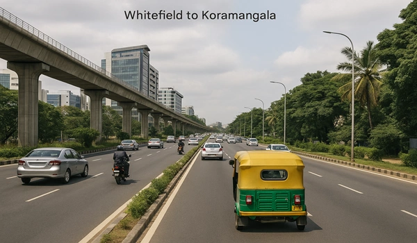 Whitefield to Koramangala Whitefield to Koramangala