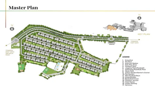 Prestige Aspen Greens Master Plan