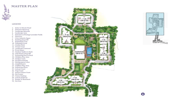 Prestige Lavender Fields Master Plan